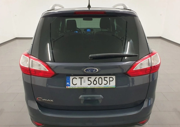 Ford Grand C-MAX cena 34999 przebieg: 205704, rok produkcji 2014 z Chodzież małe 742